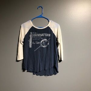 Abercrombie & Fitch Manhattan 3/4 sleeve shirt